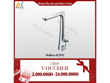 Vòi Rửa Chén 2 Nguồn Nóng Lạnh Malloca K292C - Mạ Chrome 